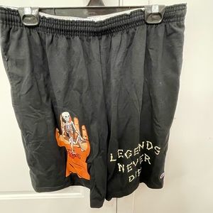 Champion/Juice Wrld legends never die shorts